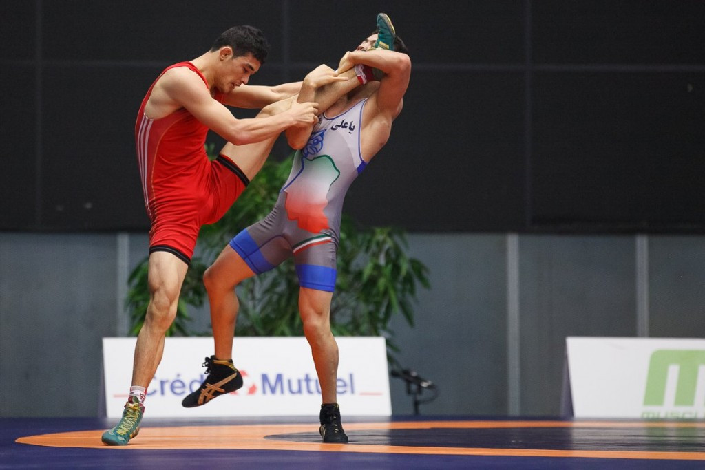 Iran joined the United States in winning two gold medals in the men's freestyle events ©United World Wrestling