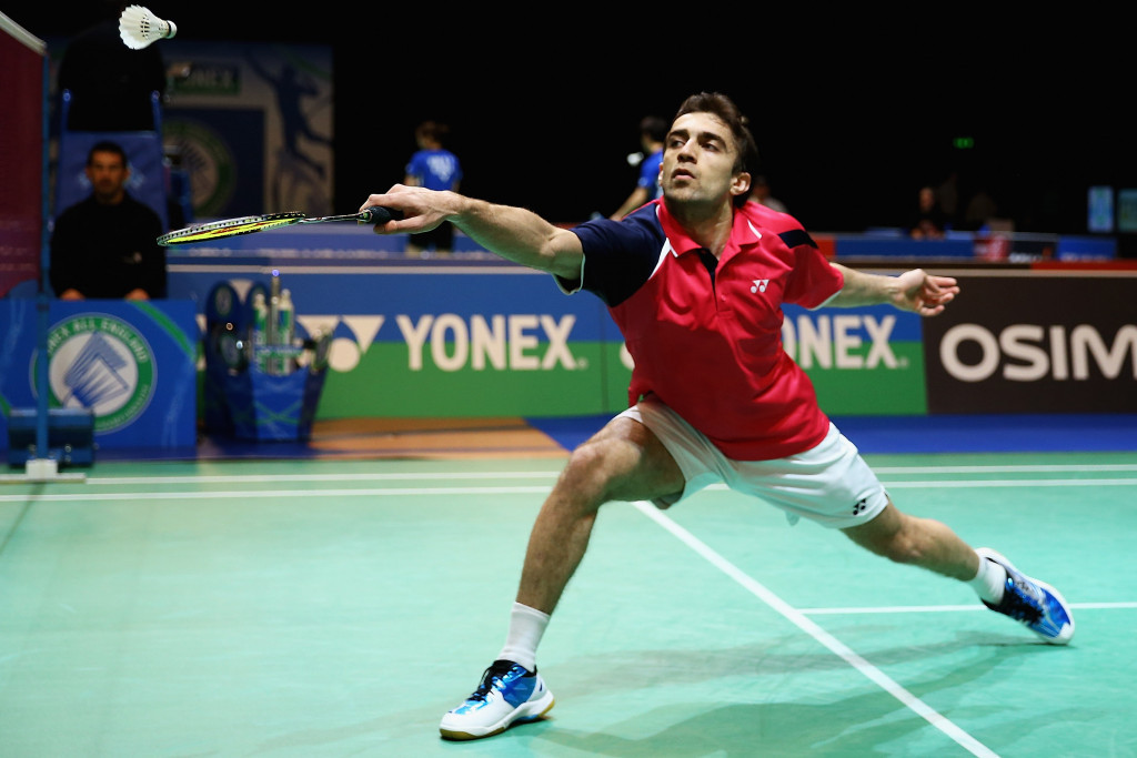 Anand Pawar (pictured) of India beat second seed Misha Zilberman in the semi-finals of the BWF Brazil Grand Prix in Foz do Iguacu ©Getty Images