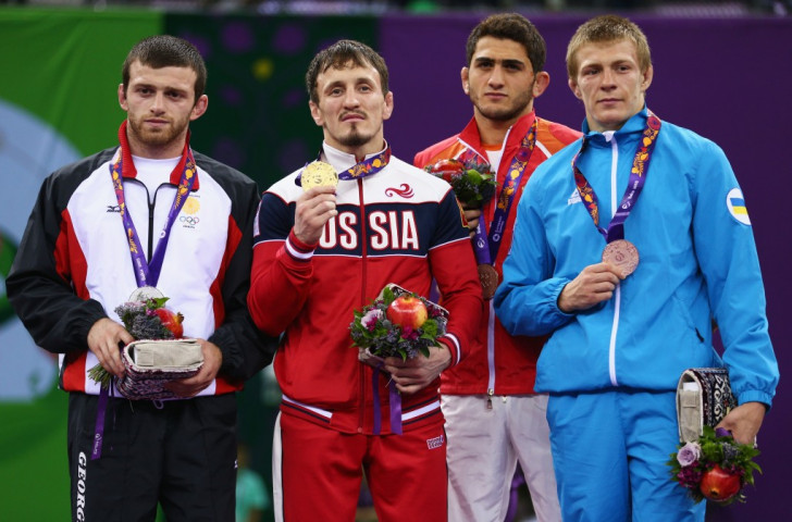 Russia claimed a hat-trick of gold medals on the final day of the wrestling competition ©Getty Images