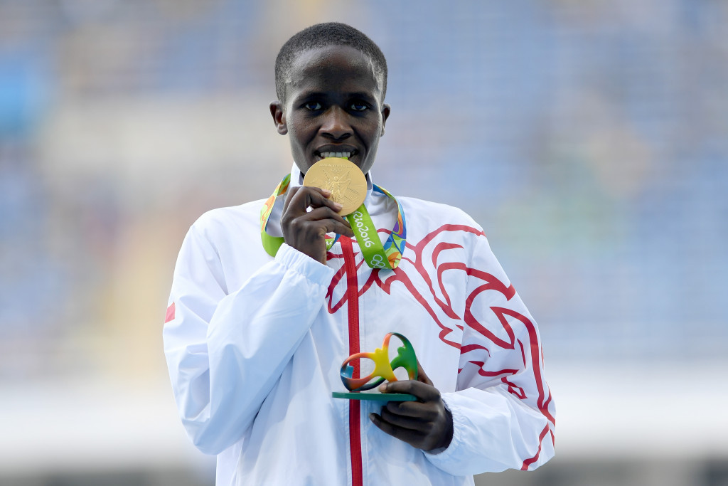 Ruth Jebet won Bahrain's first-ever Olympic gold medal at Rio 2016 ©Getty Images