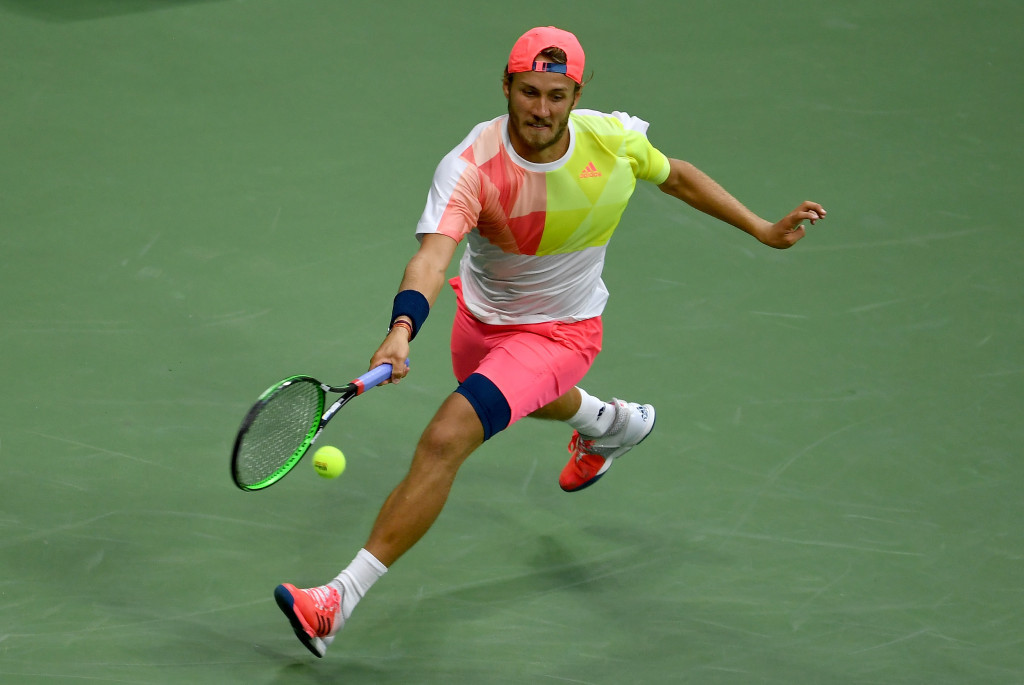Lucas Pouille of France stunned fourth seed Rafael Nadal to reach the US Open quarter-finals ©Getty Images
