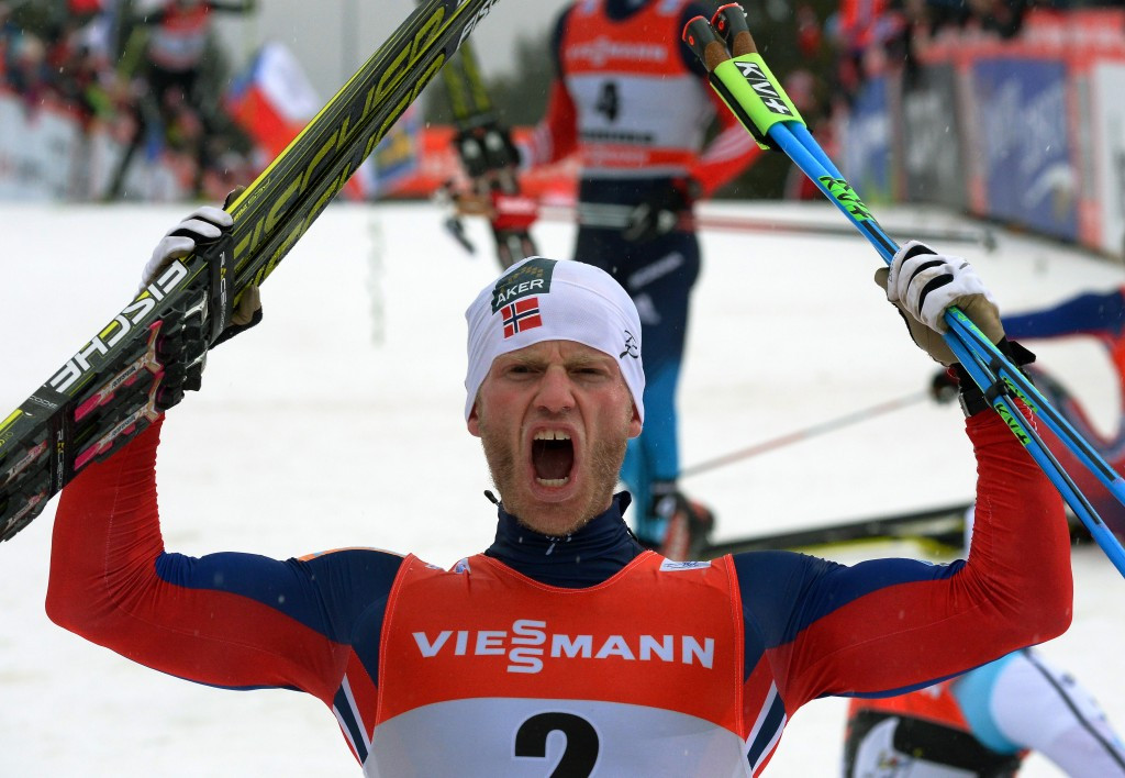 Martin Johnsrud Sundby was handed a two month ban following the positive test ©Getty Images