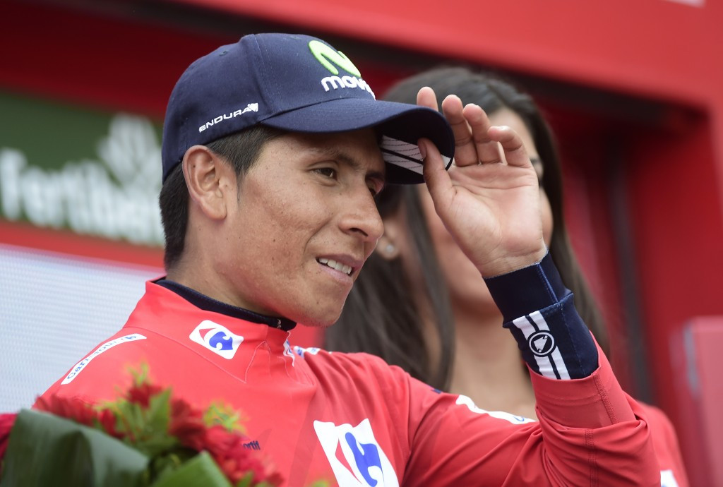Nairo Quintana remains over three minutes ahead in the overall standings ©Getty Images
