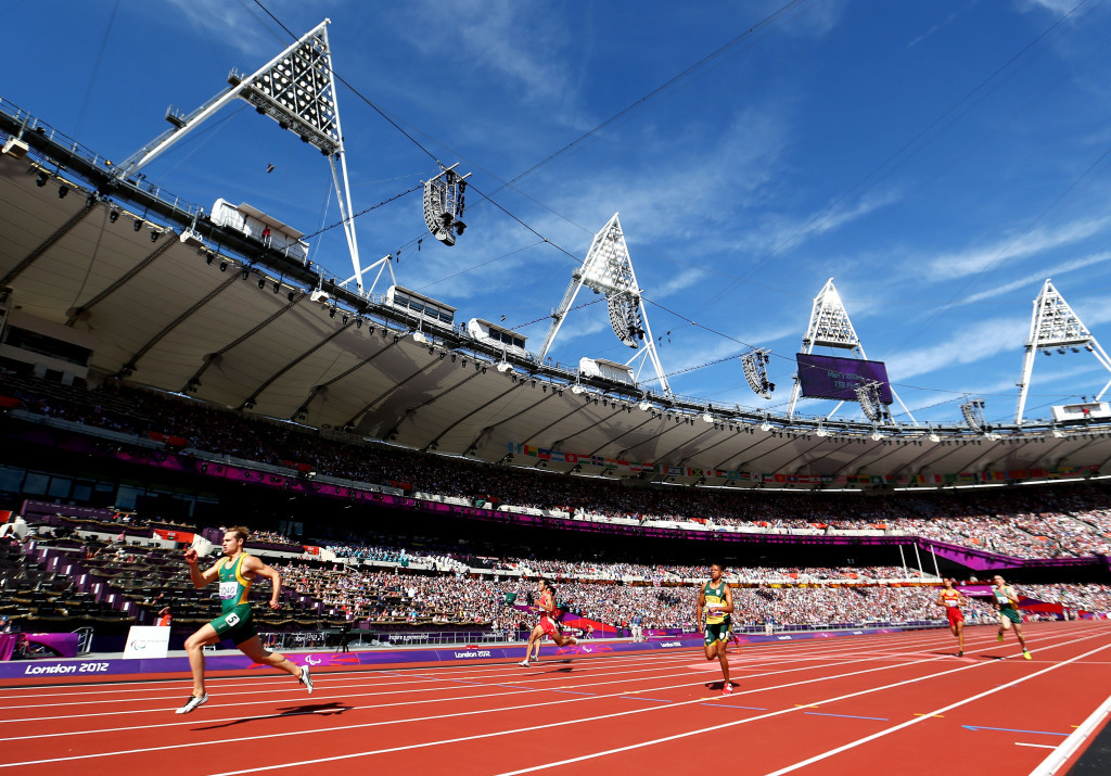 Coverage of the London 2012 Paralympic Games was beamed to 115 countries ©Getty Images