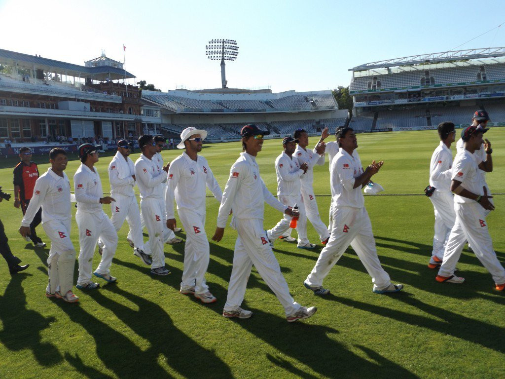 Nepal defeated an MCC side at Lord's in July ©Philip Barker