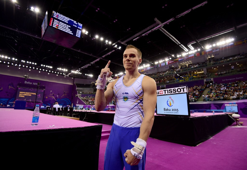 Oleg Verniaev took all-round gold for Ukraine ©Getty Images