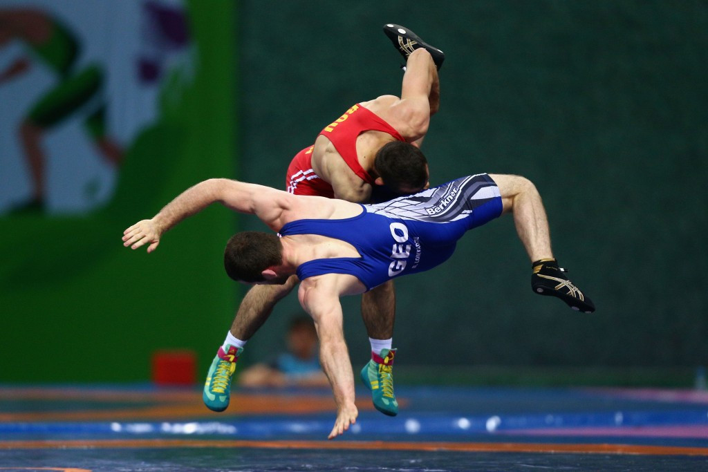 Russia won a hat-trick of golds on the final day of wrestling ©Getty Images