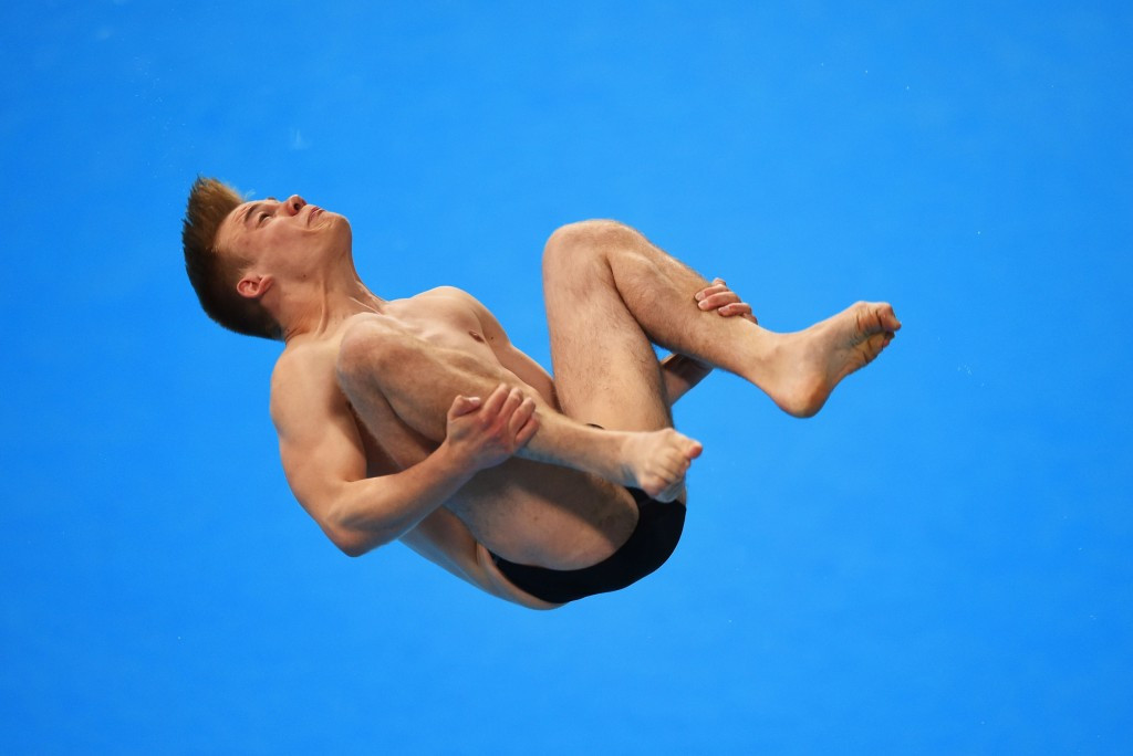Two gold medals were won in the evening's diving competitions ©Getty Images