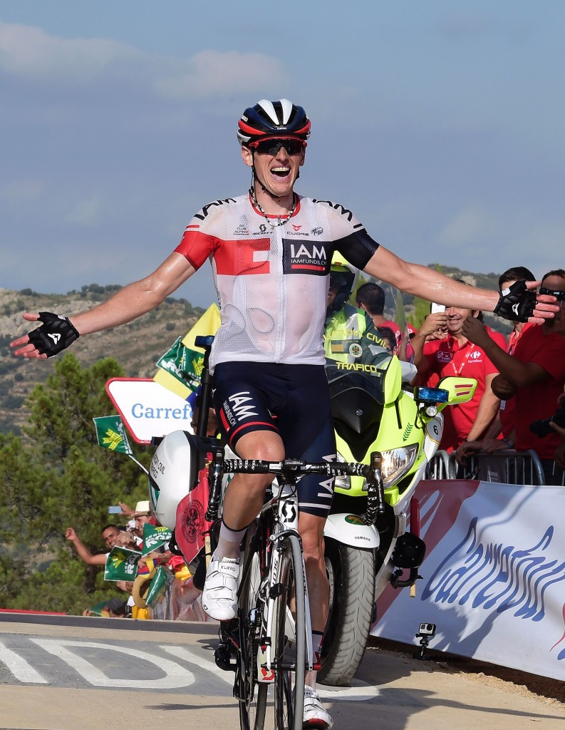 Frank climbs to stage 17 triumph at Vuelta a España