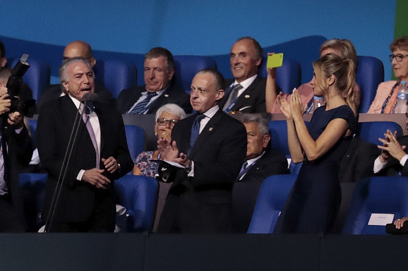 Newly-installed Brazilian President booed as he opens Rio 2016 Paralympic Games