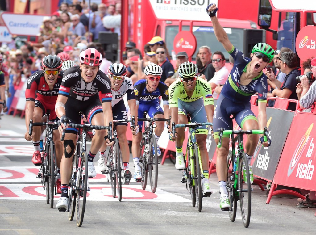 Nielsen achieves bunch sprint win at Vuelta a España