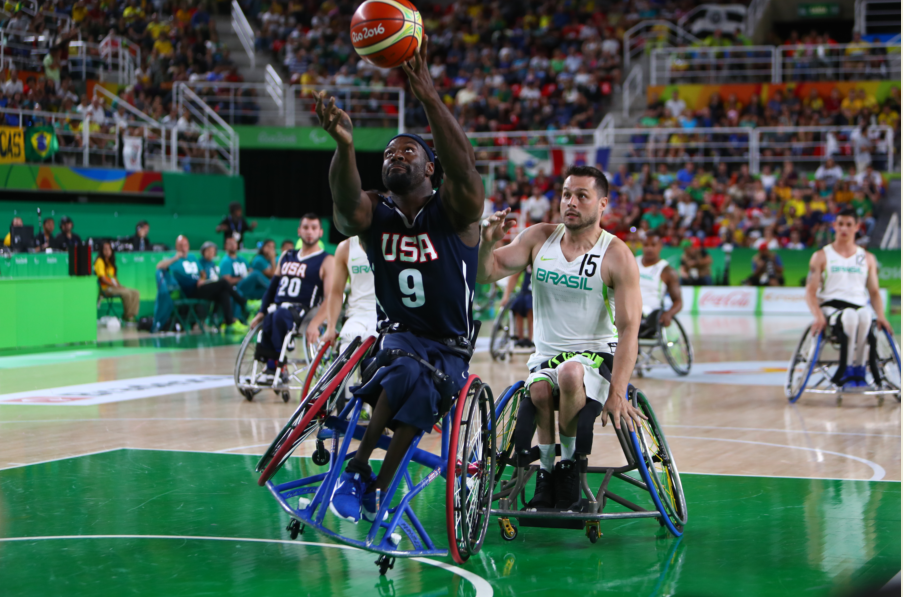 The United States proved too strong for hosts Brazil in Group B, winning 75-38 ©Getty Images