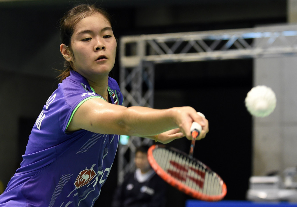 Busanan Ongbumrungpan of Thailand safely made the last four in the women's event ©Getty Images