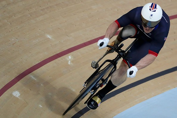 Britain’s Jody Cundy rode secured the sixth Paralympic gold medal of his career with success in the men’s C4-C5 1,000m time trial ©Getty Images