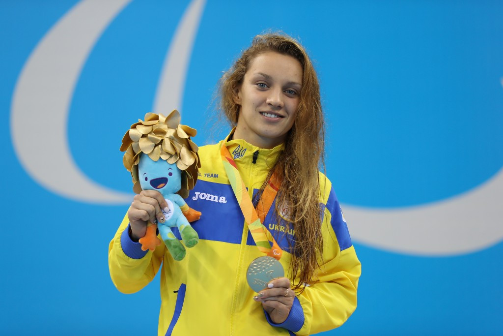 Kateryna Istomina set a Paralympic record time of 1:09.04 on her way to gold in the women’s 100m butterfly S8 ©Getty Images