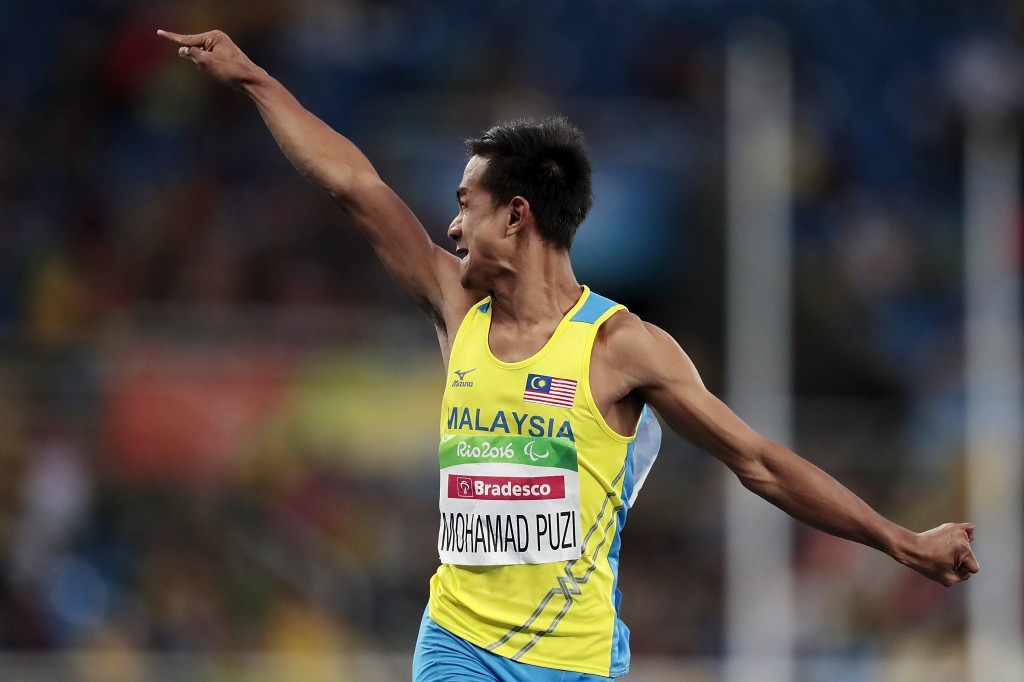 Mohamad Ridzuan Mohamad Puzi won Malaysia's first-ever Paralympic gold medal ©Getty Images