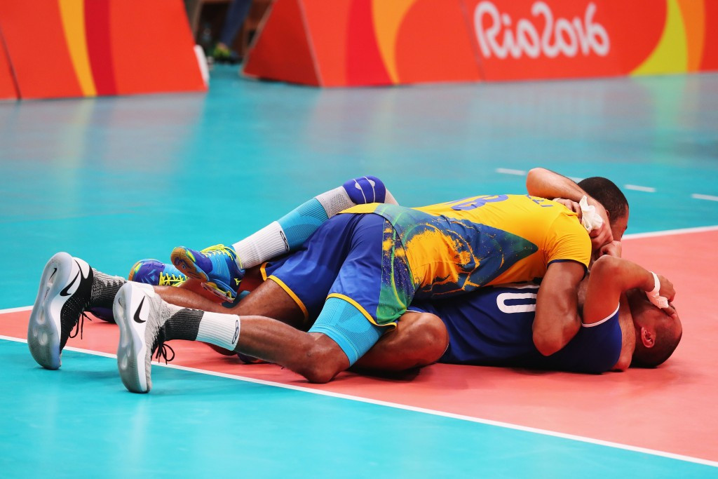Brazil claimed a thrilling victory over Italy in the men's volleyball final at the Maracanãzinho ©Getty Images