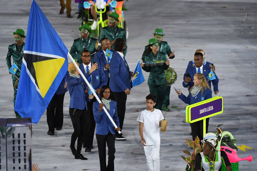 Saint Lucia were represented by five athletes at Rio 2016 ©Getty Images