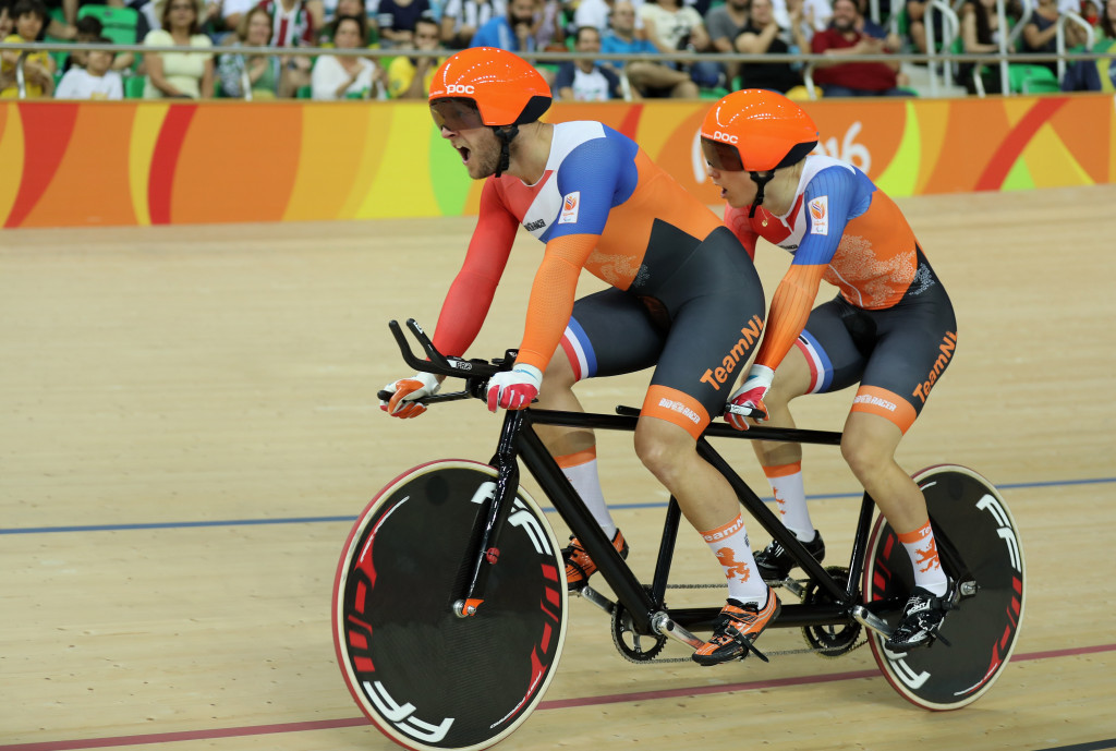 Bangma defeats defending Paralympic champion but Britain conclude track cycling programme with two further golds