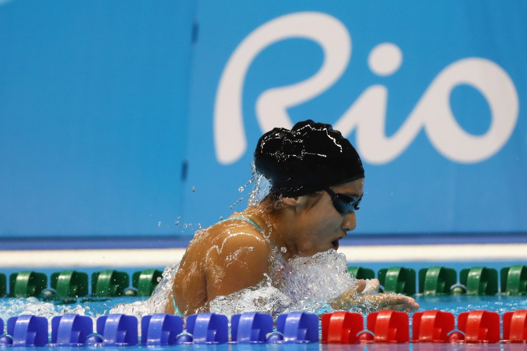 Uzbekistan's Fotimakhon Amilova set a world record on her way to victory in the women’s 100m breaststroke SB13 ©Getty Images