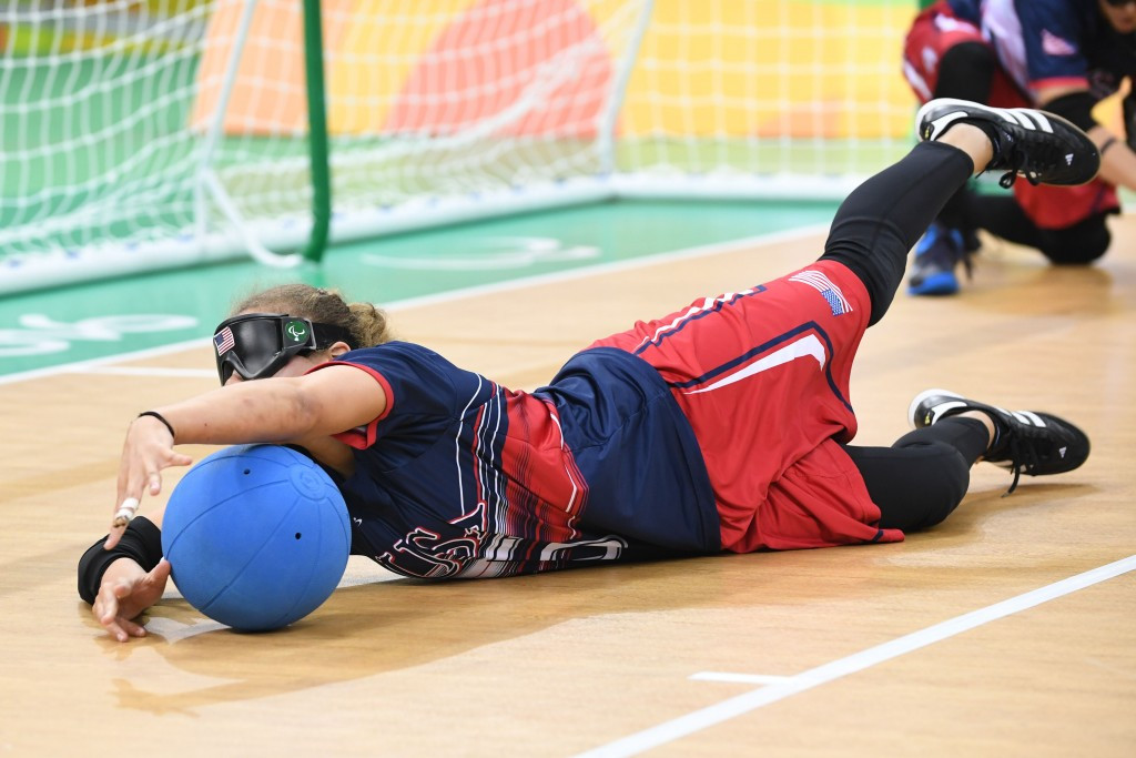 The US overcame Japan 5-3 in Group C of the women's goalball event ©Getty Images