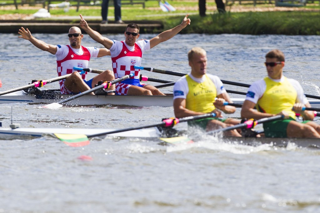 Croatia’s world champion Sinkovic brothers back with a bang at Varese Rowing World Cup