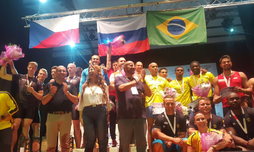 Brazil were among the medallists at the IBSF World Push Championships in Mamaia ©IBSF