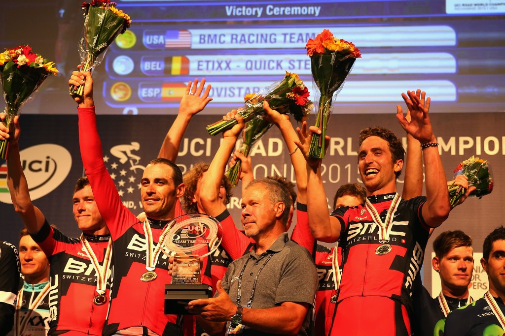 BMC Racing triumphed in the men's time trial last year ©Getty Images