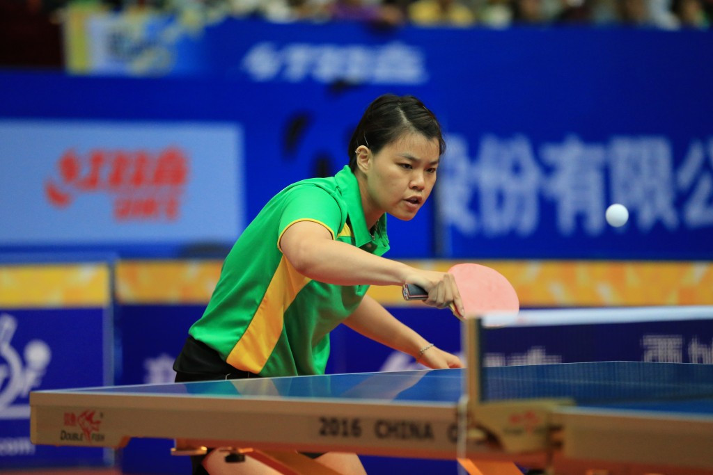 Hsiung Nai-I of Chinese Taipei battled through to the main draw ©ITTF