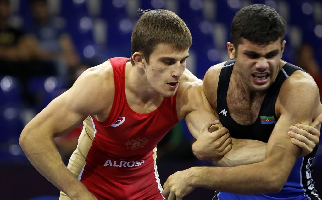 Komarov defends title as Greco-Roman competition concludes at Cadet World Wrestling Championships