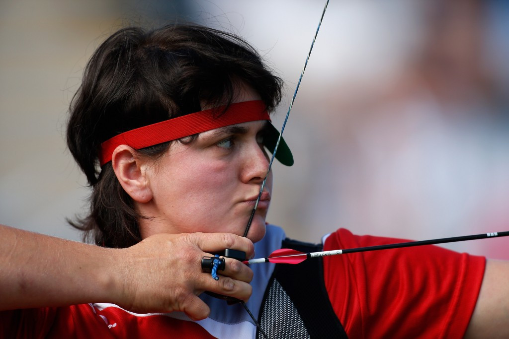 Milena Olszewska won a shoot-off for the bronze medal ©Getty Images
