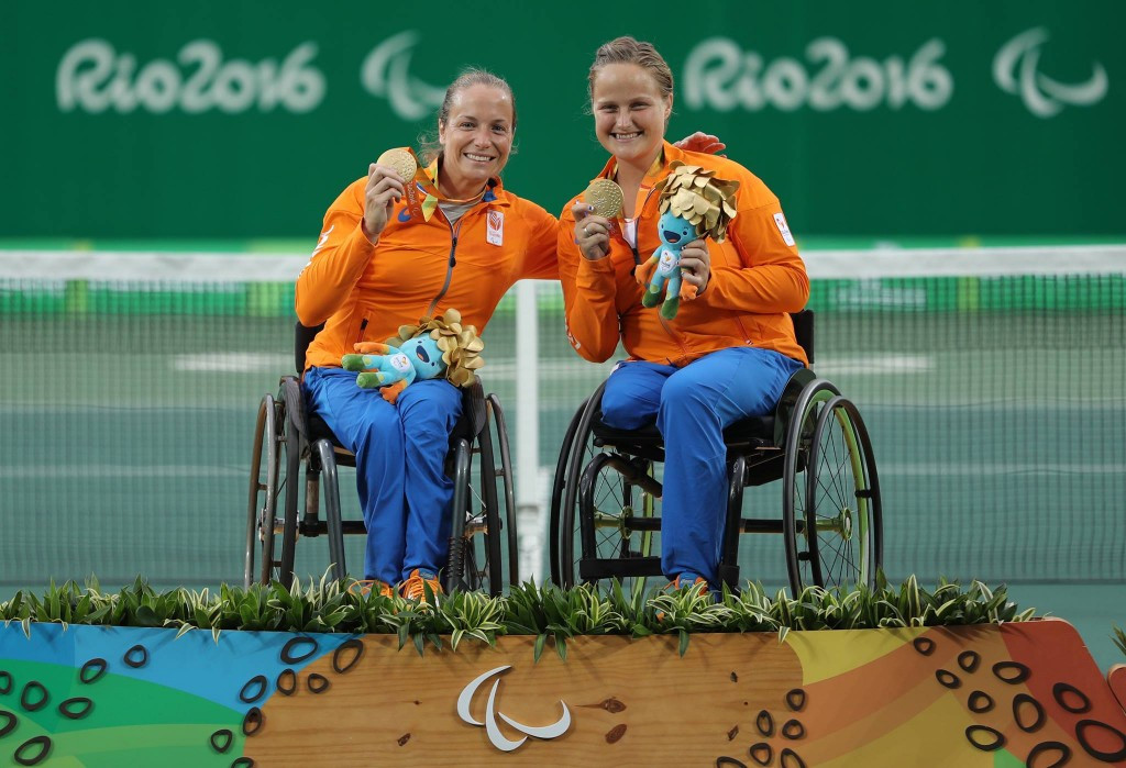 Griffioen and Van Koot secure women's doubles gold as Briton Reid triumphs in men's singles at Rio 2016