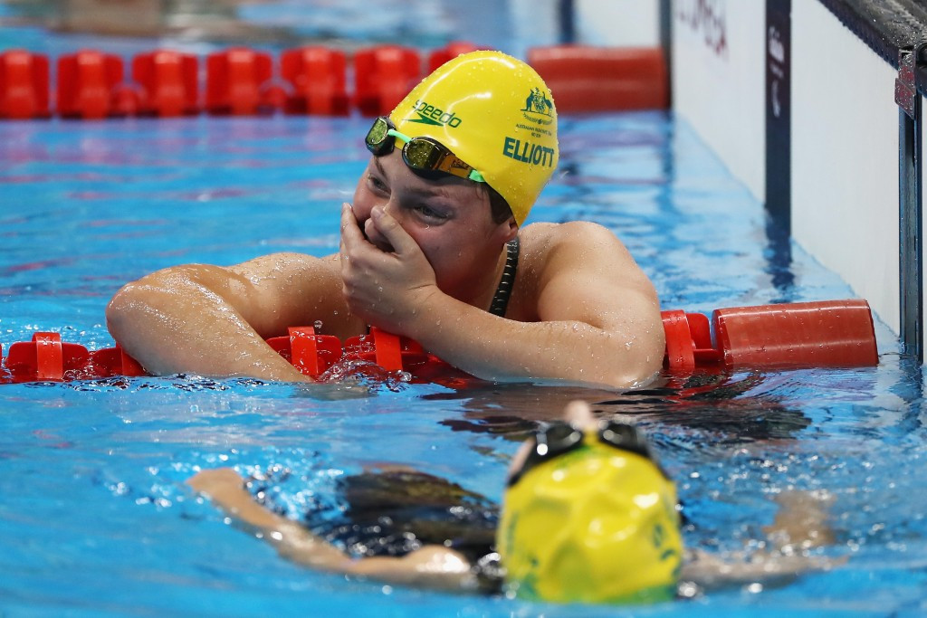 Australia’s Maddison Elliott broke her own world record on the way to winning the women’s 50m freestyle S8 ©Getty Images