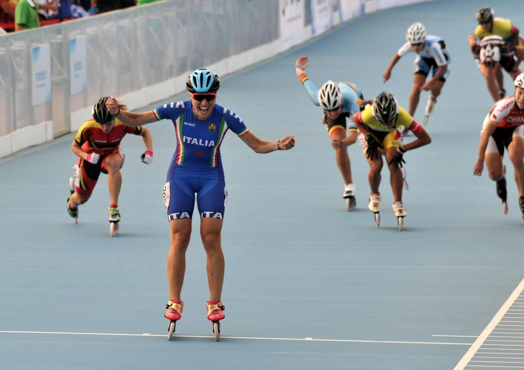 Italy won two gold medals on day three of the FIRS World Speed Skating Championships  ©FIRS