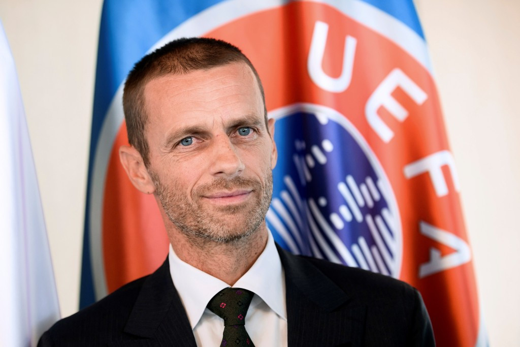 Slovenia's Aleksander Čeferin was elected as new UEFA President as the replacement for disgraced predecessor Michel Platini in Athens ©Getty Images