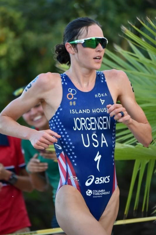 America's Olympic champion Gwen Jorgensen suffered only her third defeat in three years at the World Triathlon Grand Final ©USA Triathlon