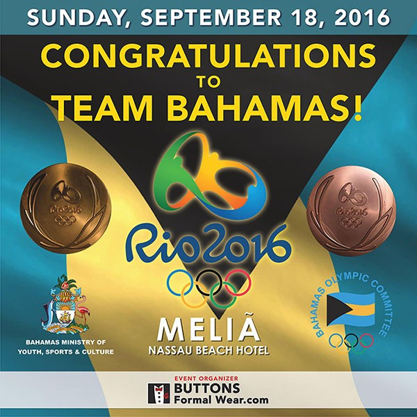 Bahamas Olympic Committee host celebration event for returning Rio 2016 athletes