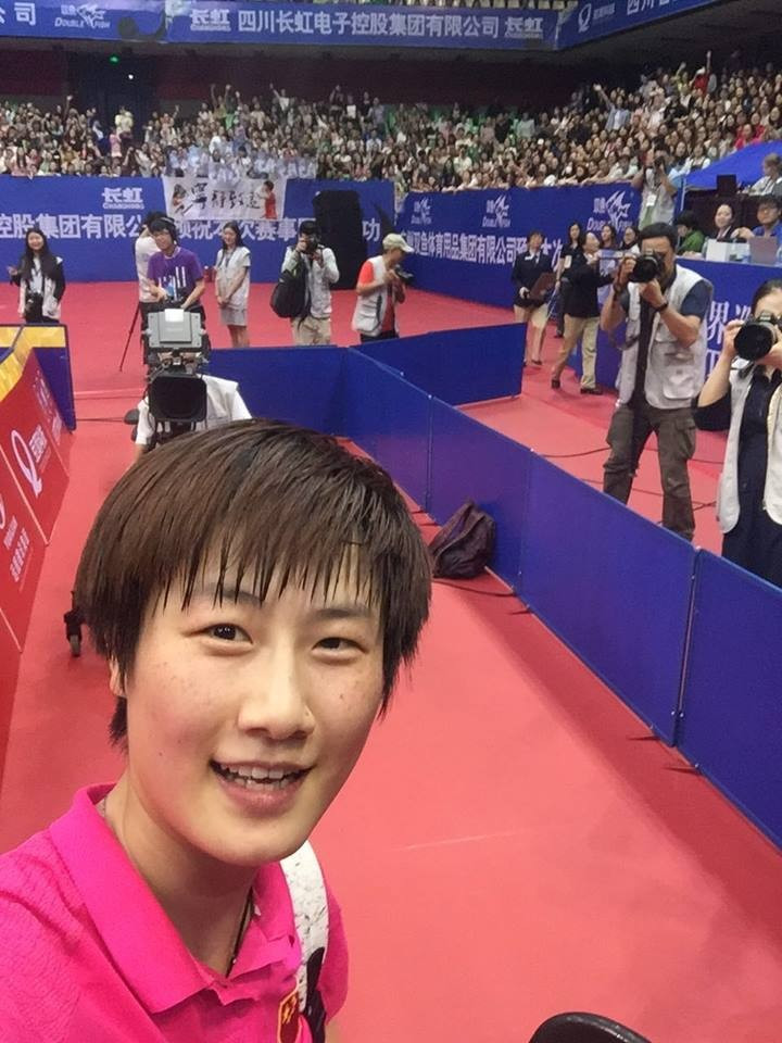 Ding Ning added the China Open title to her Olympic double last month ©ITTF/Facebook