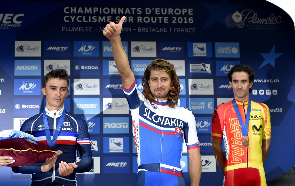 Peter Sagan is now the reigning world and European road race champion ©Getty Images