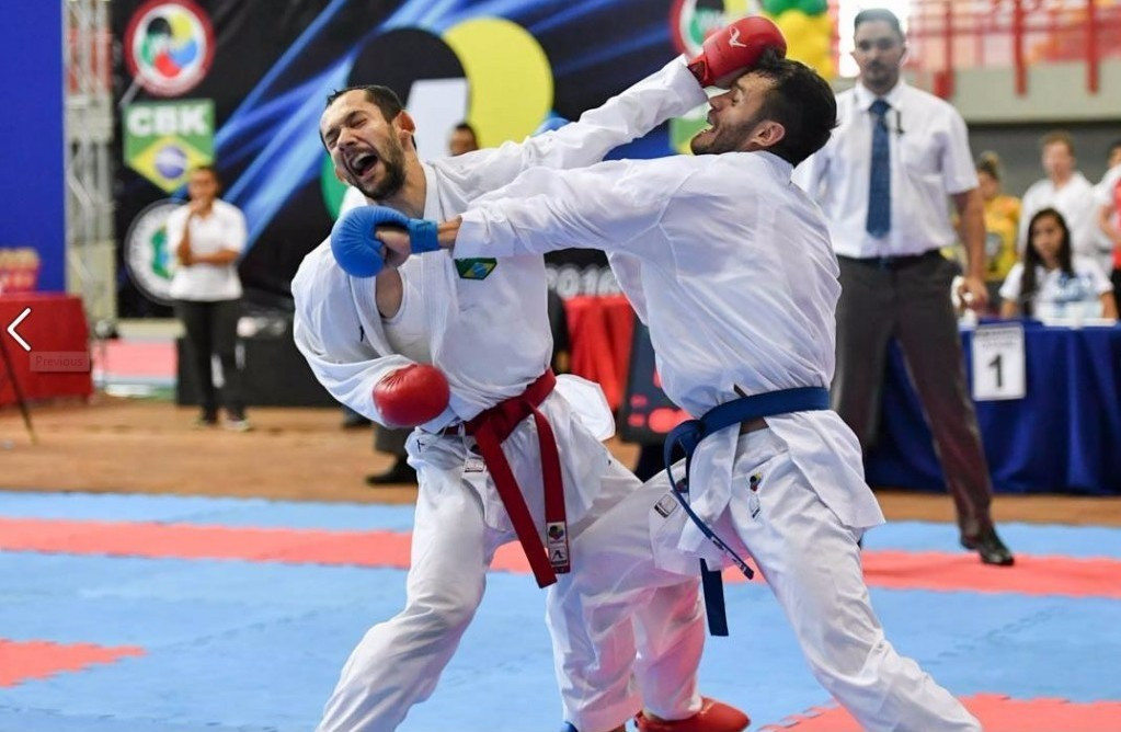 Brazilian karatekas were again in good form on home soil ©WKF
