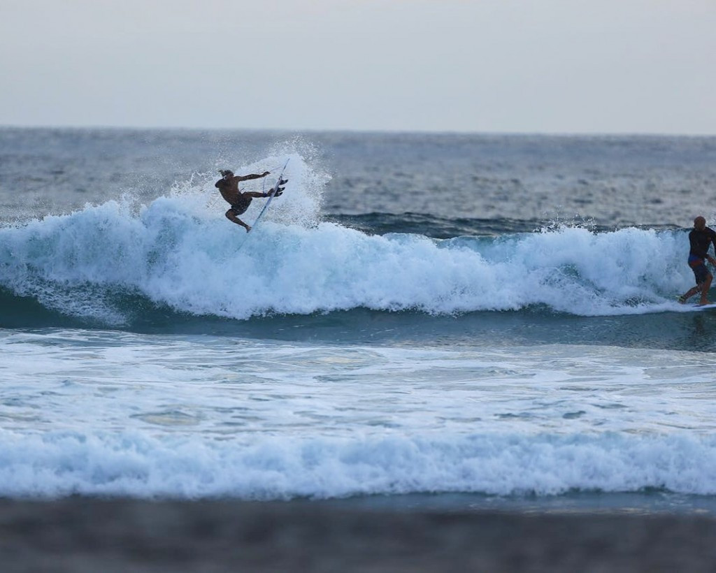 Malakai Martinez of Costa Rica believes the induction of surfing into the Olympic Games is great for the sport ©ISA