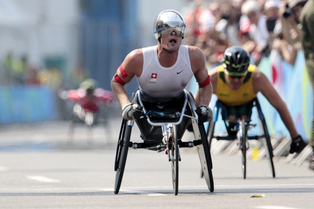 Hug secures second Paralympic gold as McFadden denied fifth title on marathon day at Rio 2016