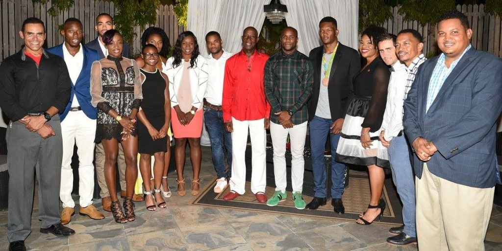 Trinidad and Tobago Olympians hosted by country's Prime Minister