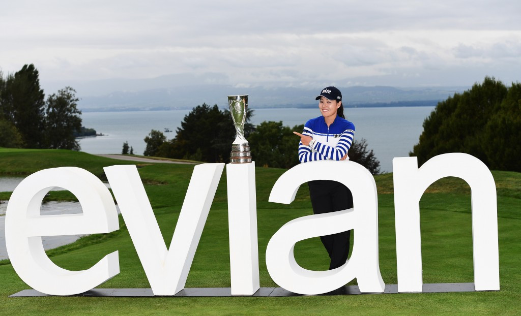South Korea's Chun wins Evian Championship with record-breaking performance