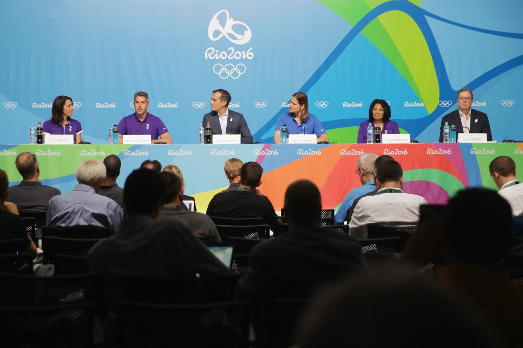 Bid cities were only allowed one 30 minute press conference to officially publicise their bid at Rio 2016 ©Getty Images