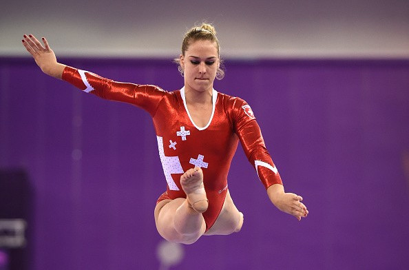Steingruber scoops Swiss golden double on packed day of Baku 2015 gymnastics finals