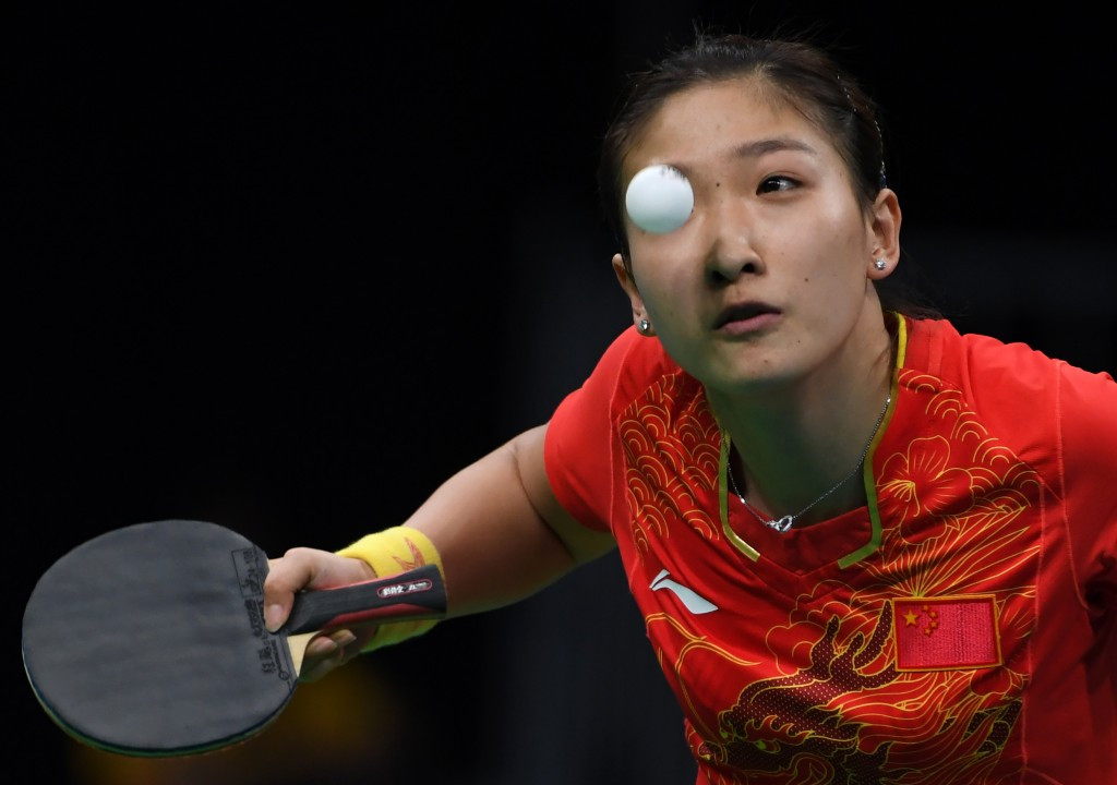 Liu Shiwen was unable to play singles table tennis at Rio 2016 despite being world number one ©Getty Images 