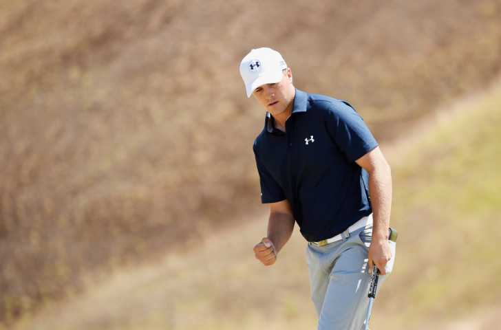 American Jordan Spieth shares the lead on five-under-par with compatriot Patrick Reed after the second round of the US Open ©Getty Images