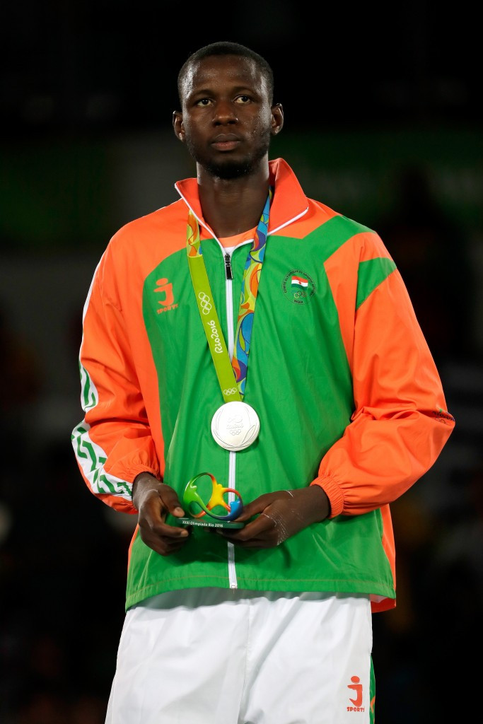 Abdoul Razak Issoufou of Niger was one of four African Olympic medallists at Rio 2016 ©Getty Images 
