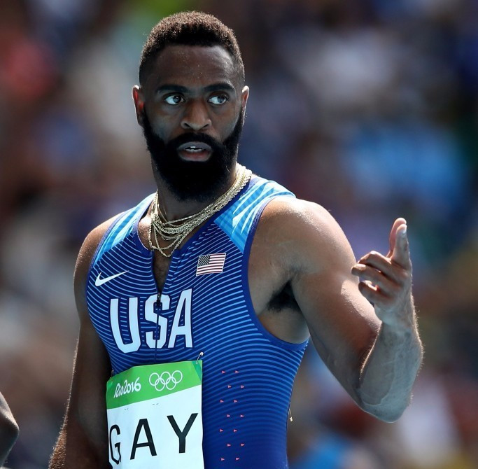 Tyson Gay is hoping to make the switch to bobsleigh ©Getty Images
